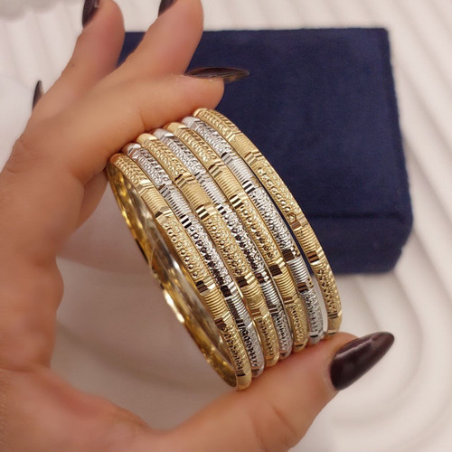 النگو دو رنگ زنانه