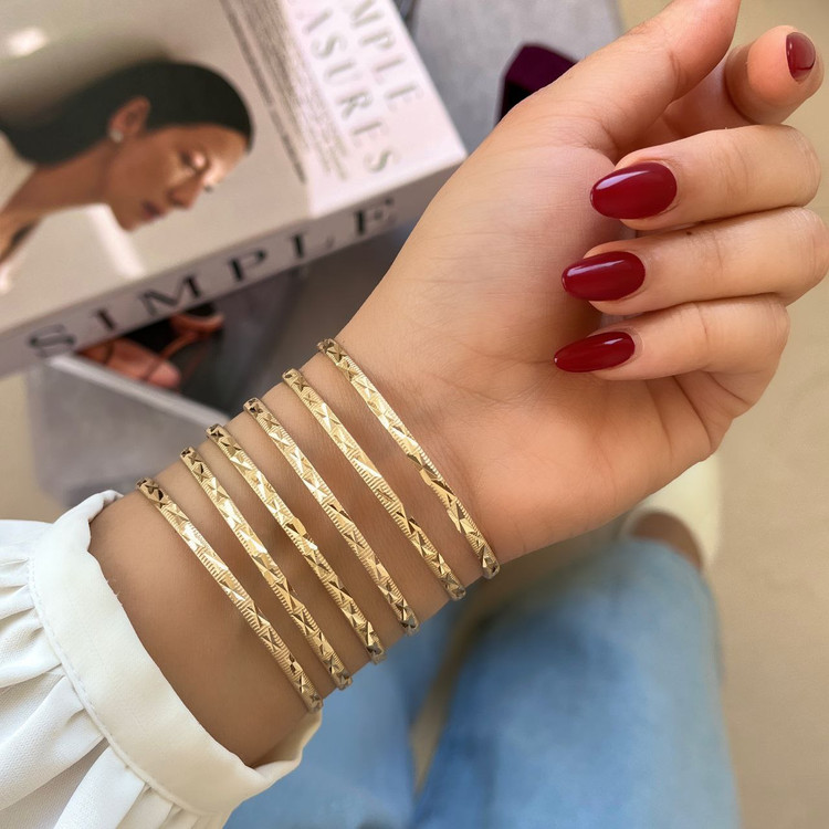 النگو طرح طلای زنانه