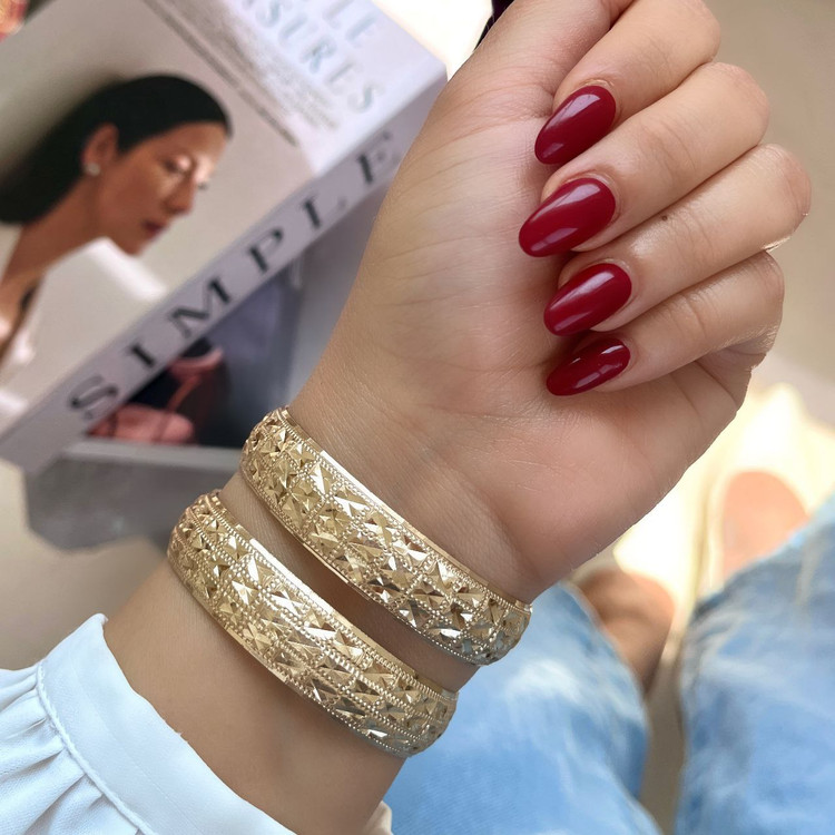 نیمپوش طرح طلای زنانه