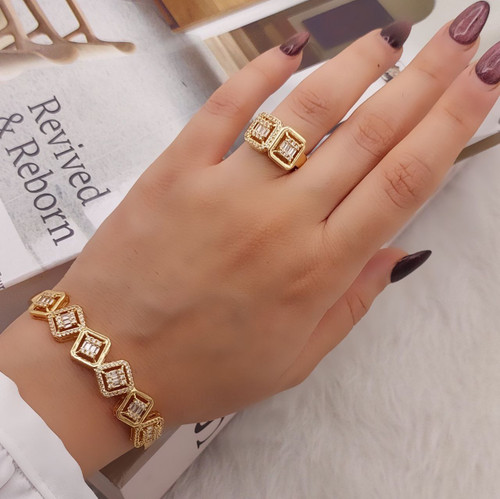 ست دستبند، انگشتر زنانه