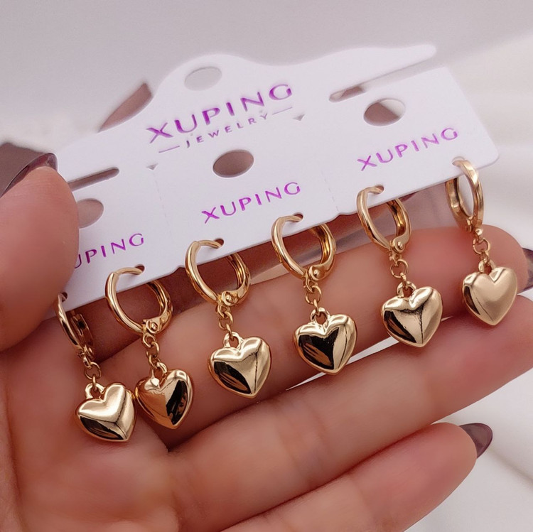 گوشواره مدل قلب دخترانه