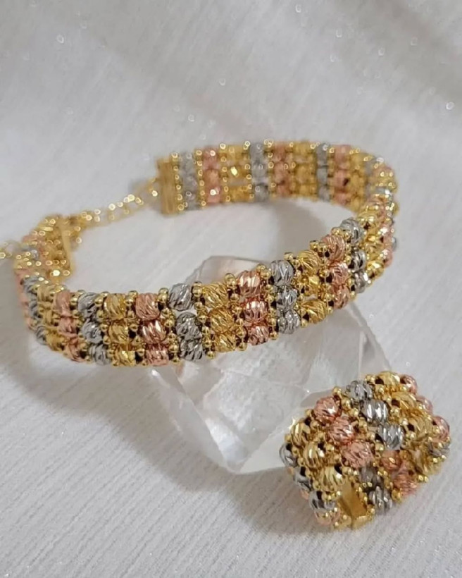 ست دستبند، انگشتر البرنادو زنانه