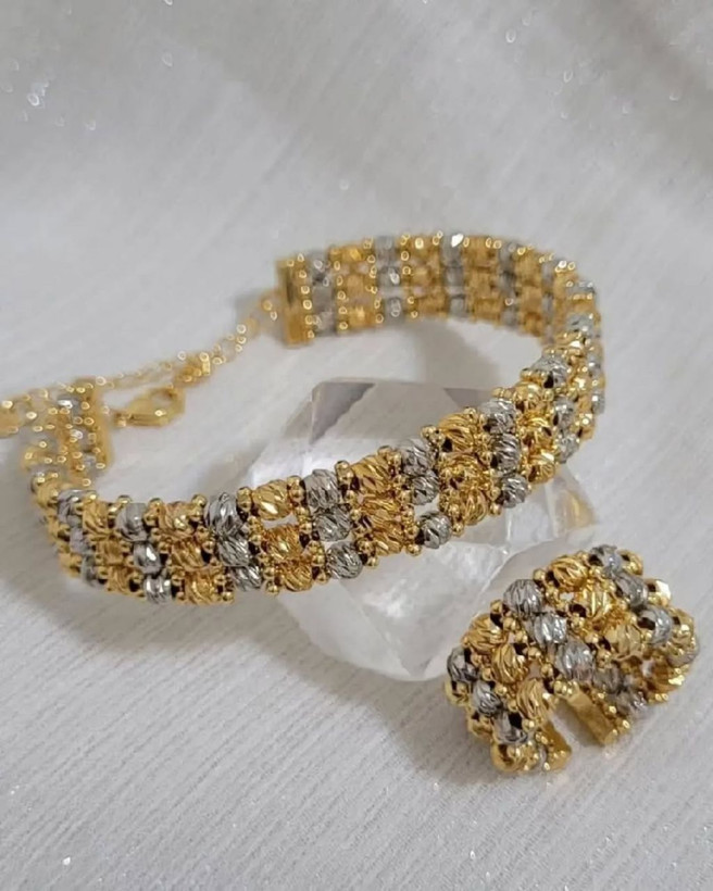 ست دستبند انگشتر البرنادو زنانه