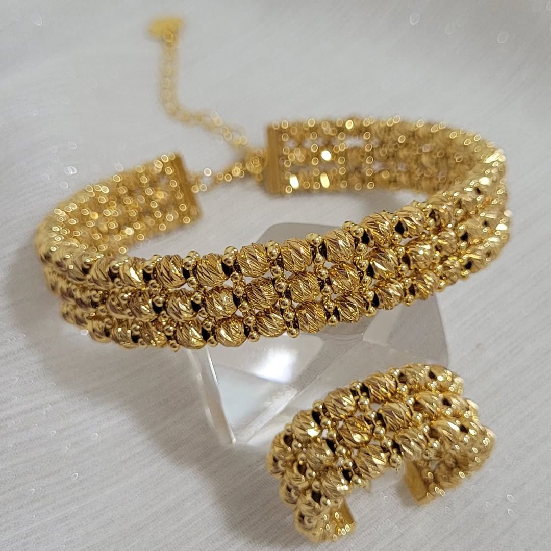 ست دستبند، انگشتر زنانه، مدل البرنادو