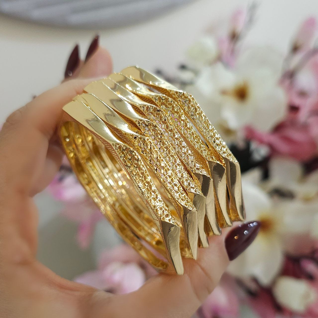 النگو طرح طلای زنانه