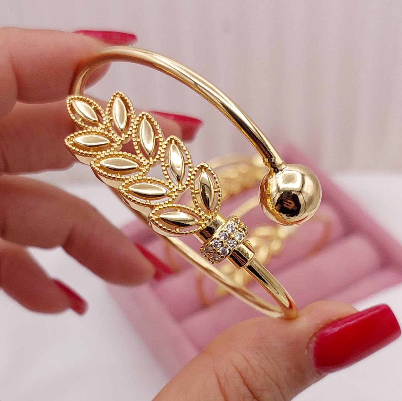 دستبند زنانه گندمی