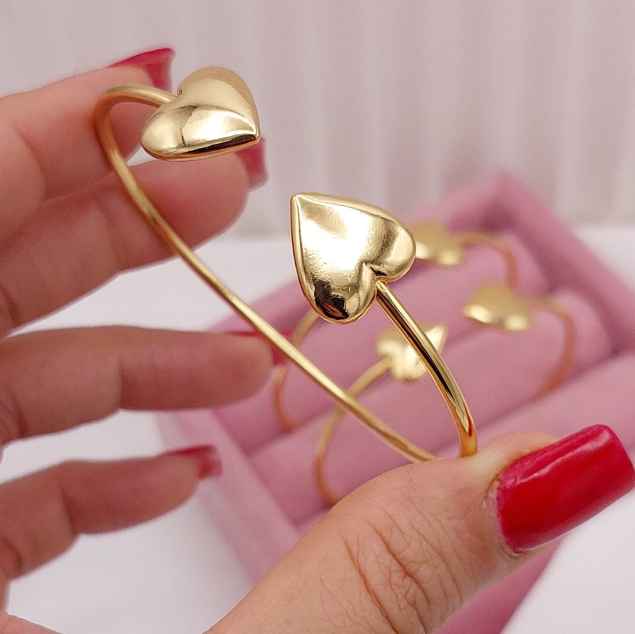 دستبند زنانه قلبی