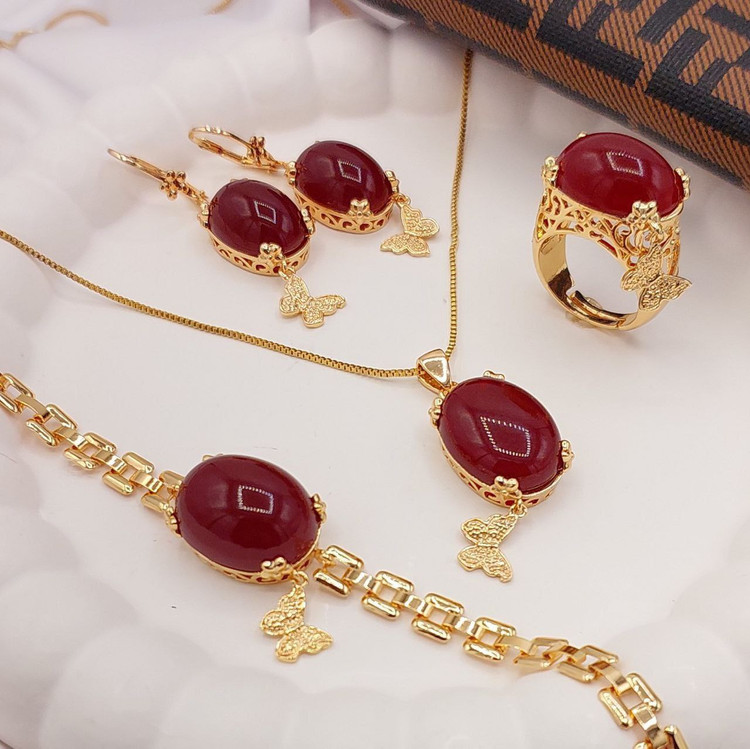 سرویس سنگ دار طلایی