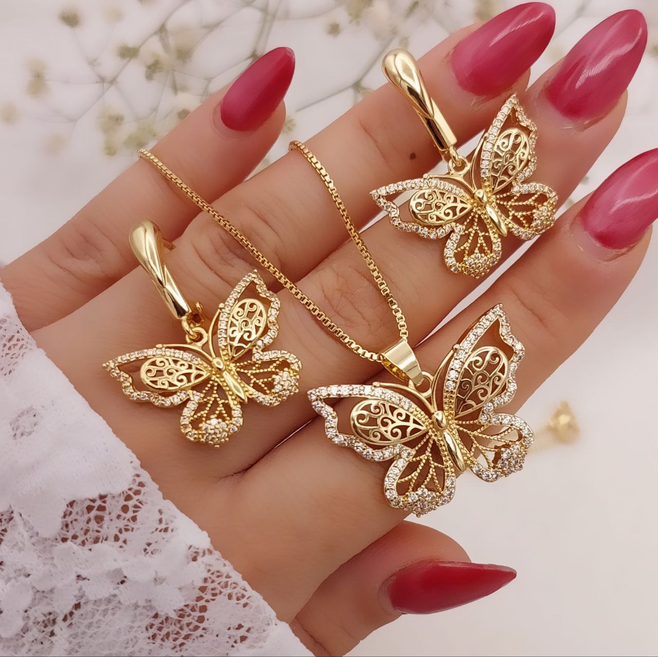 سرویس جواهری پروانه جدید