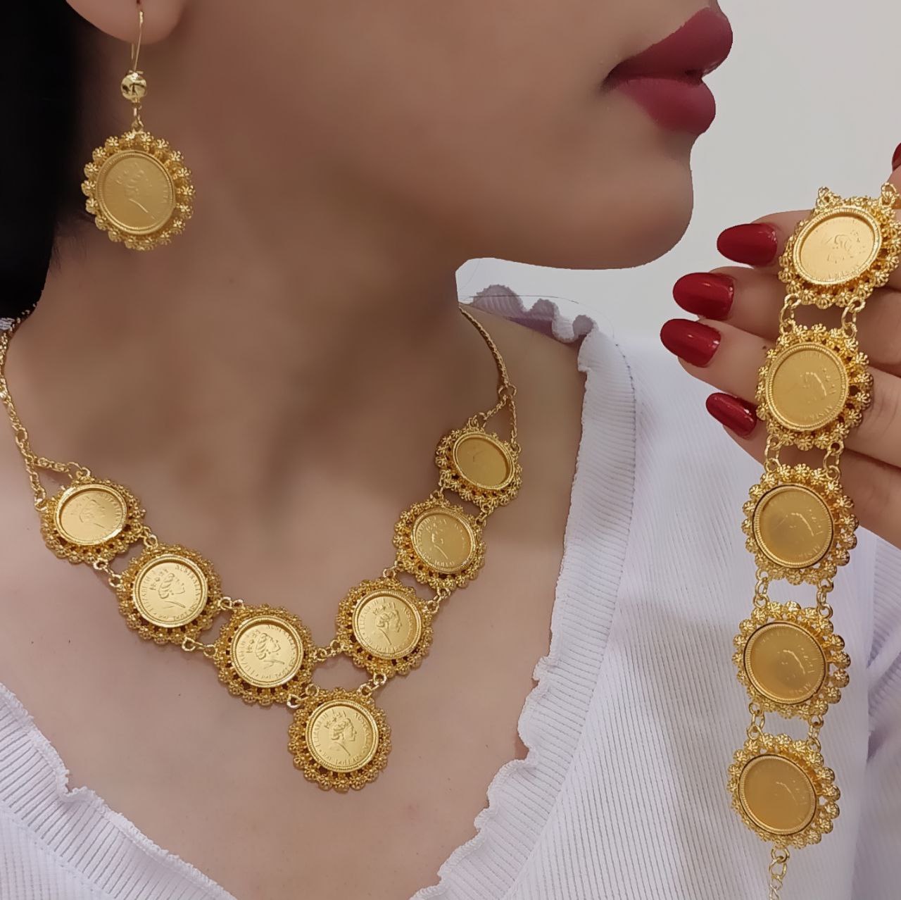 سرویس سکه‌ای طرح الیزابت