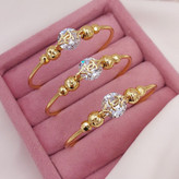 دستبند شنل جدید تک نگین (طرح جواهر)