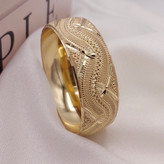 تکپوش طلا روس 2 سانت (طرح موج و ستاره)