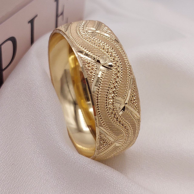 تکپوش طلا روس 2 سانت (طرح موج و ستاره)