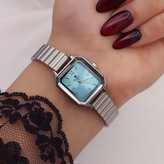 ساعت زنانه طرح رولکس بند استیل رنگ ثابت مدل۱