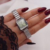 ساعت زنانه طرح رولکس بند استیل رنگ ثابت مدل۴