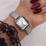 ساعت زنانه طرح رولکس بند استیل رنگ ثابت مدل۵