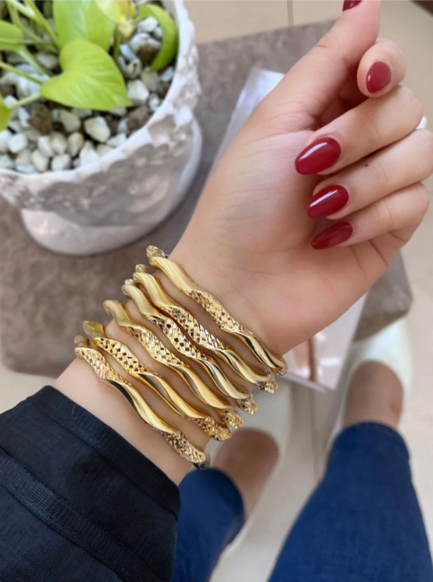 النگو فیوژن طرح طلای زنانه