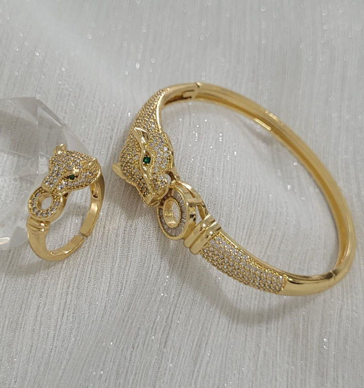 ست ۲ تکه دستبند و انگشتر پنتر NYH